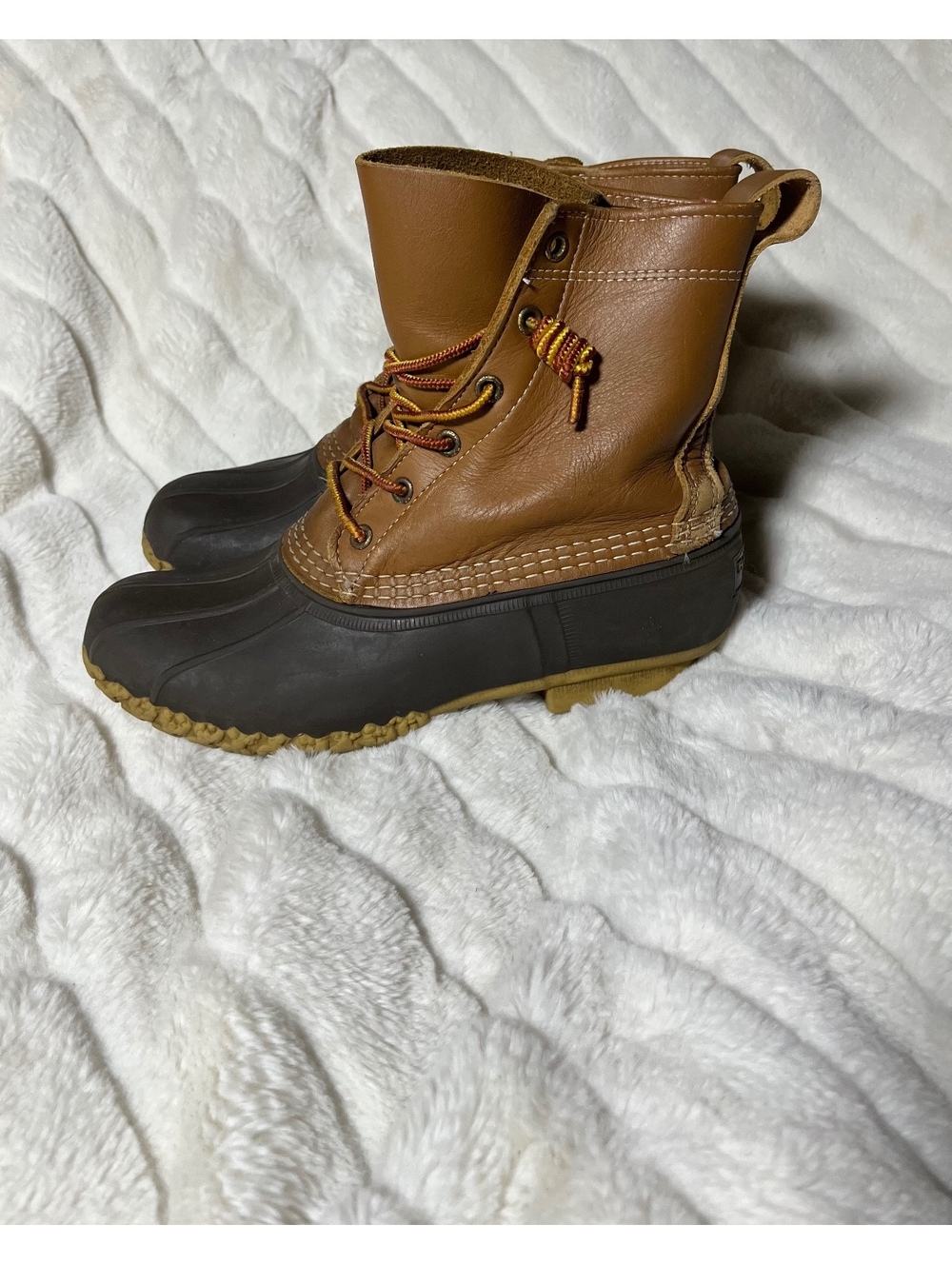 L.L. Bean Women's 9.5/10 Boots Fall Winter Duck Snow Rain Preppy Outdoor Spring